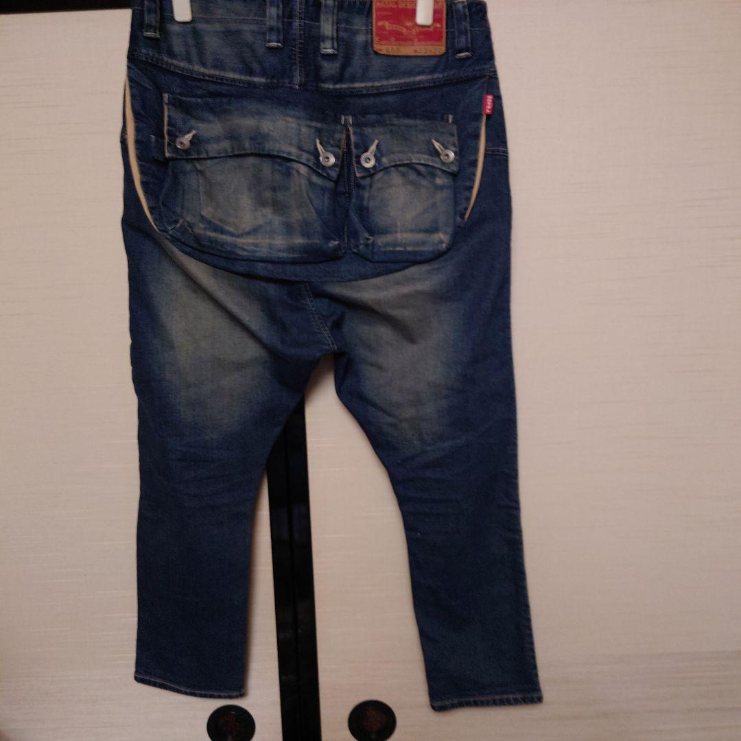 NATAL DESIGN サルエルパンツ W32 L20 デニムブルー