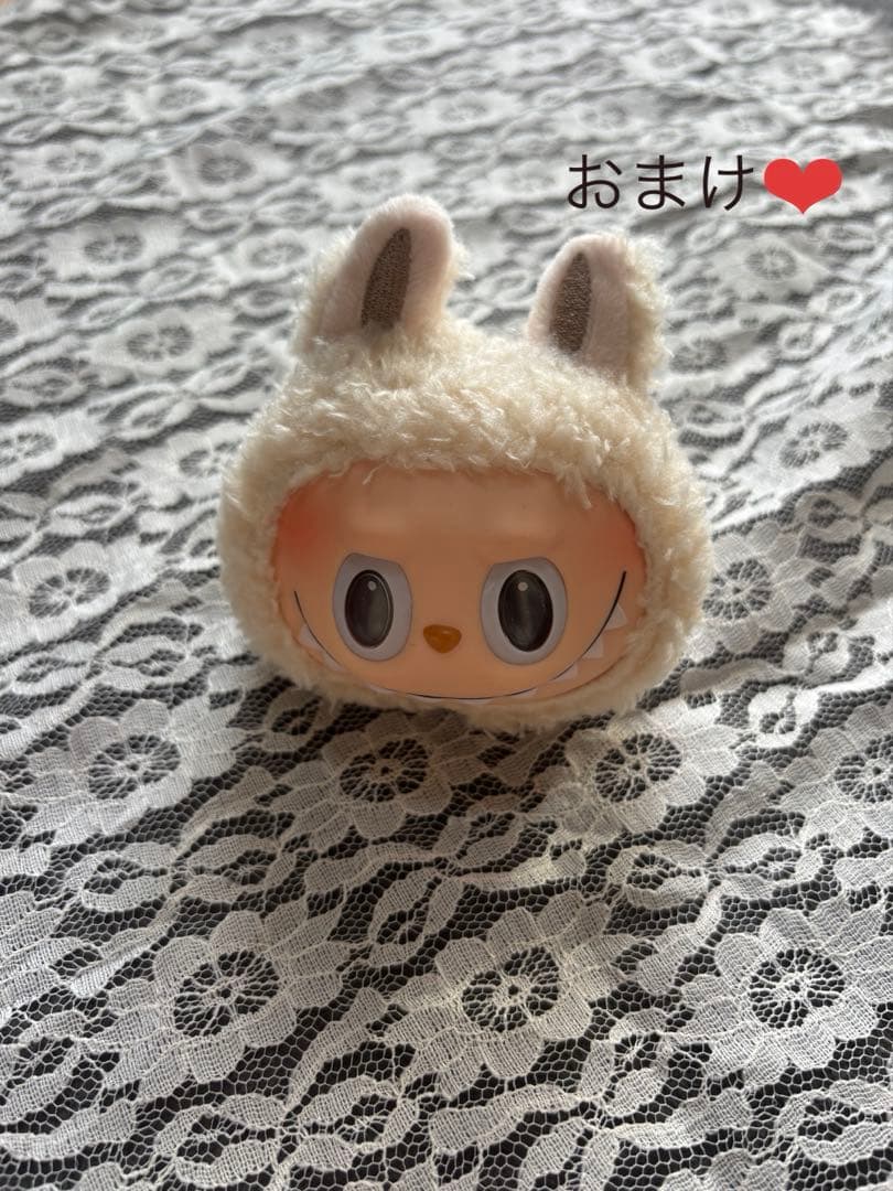 海外限定 ラブブ ジモモ 茶色 38cm 頭ラブブ おまけ付きラスト1点