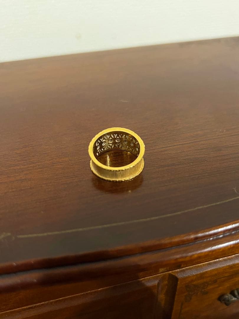 The Franklin Mint フランクリンミント　ゴールド&ストーンリング