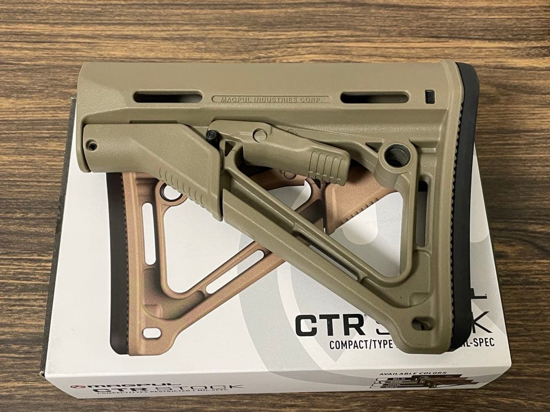 【実物】MAGPUL CTR ストック RVG グリップFDE マグプル