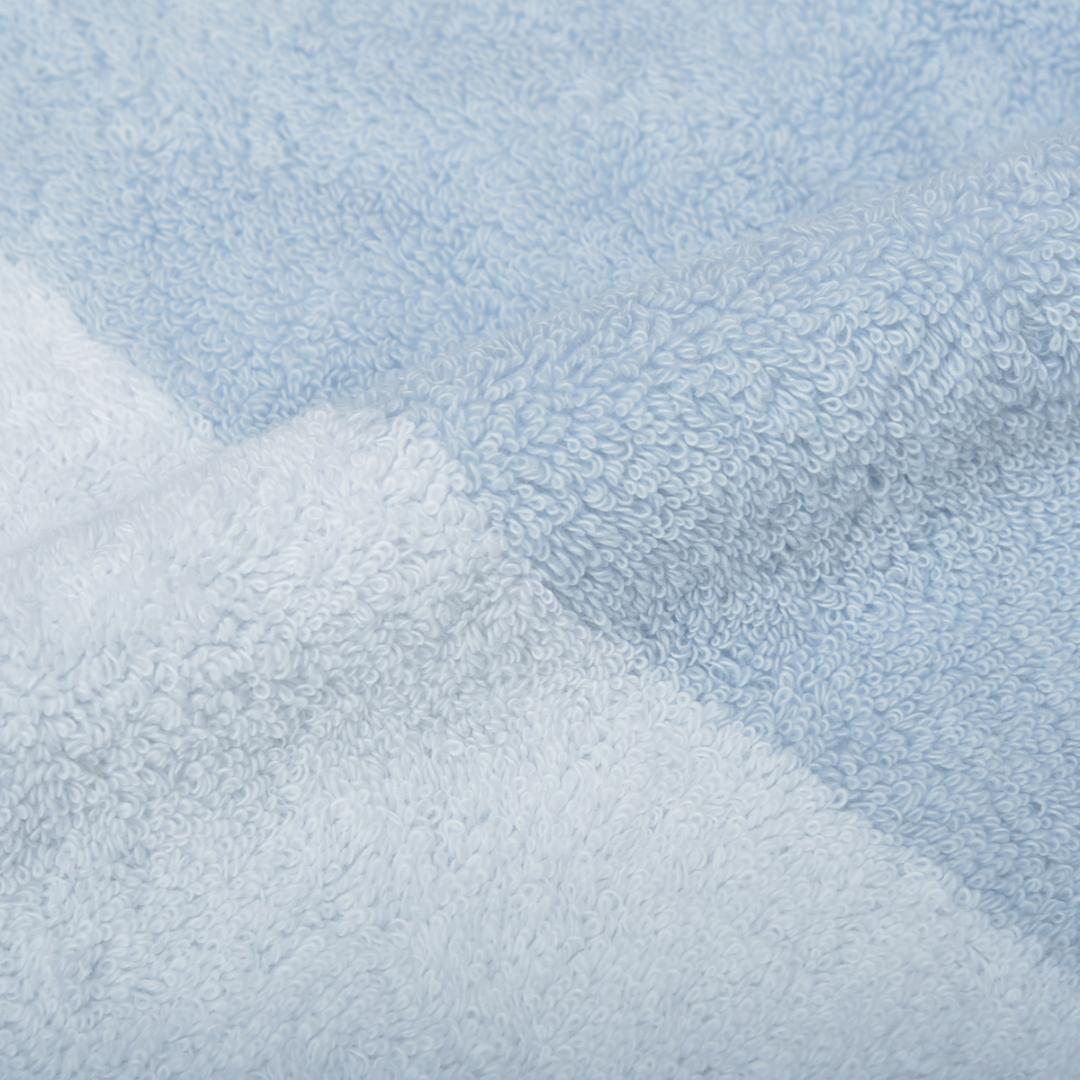 新品◇エルメス アヴァロン バスタオル ベビータオルケット100×55ブルー箱付