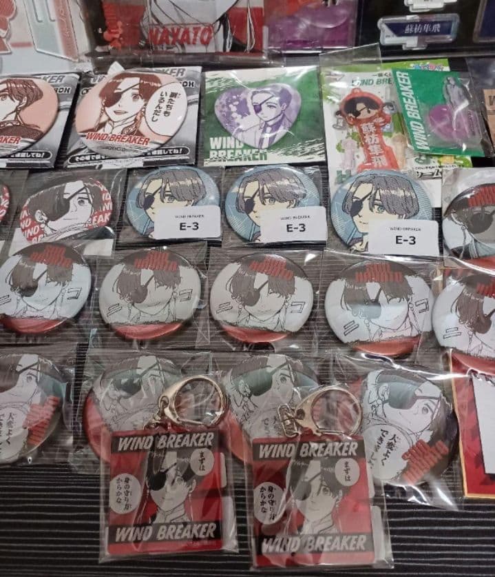 WIND BREAKER 蘇枋隼人 缶バッジ　アクスタ