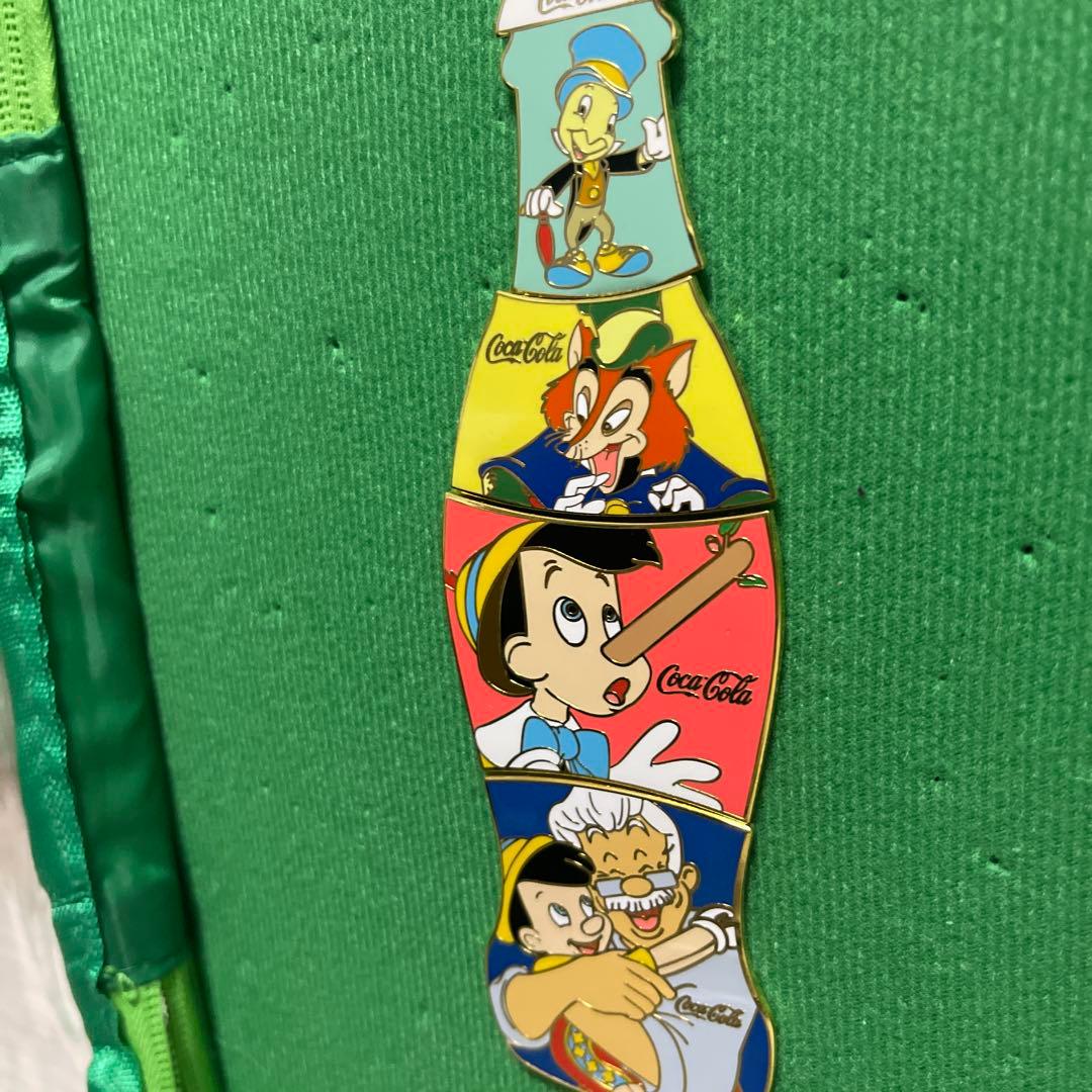 コカ・コーラ ピノキオ ボトル型　ピンズ4個セット LE100