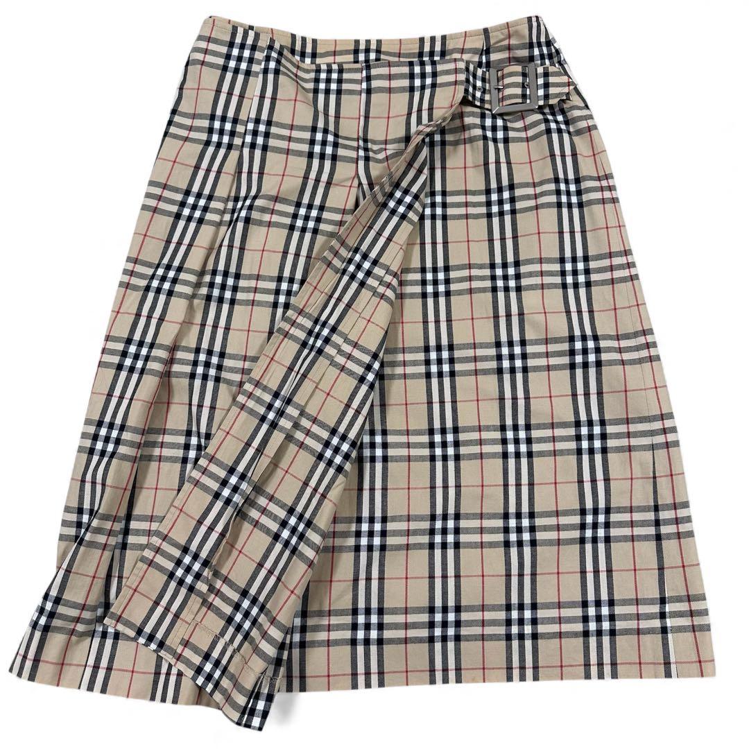 バーバリー BURBERRYS BLUE LABEL ノバチェック スカート