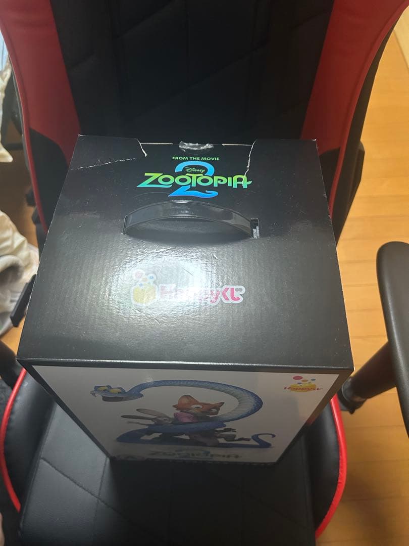 ク*コ様 ズートピア2 A賞　happyくじ　箱と土台傷あり　フィギュアは美品