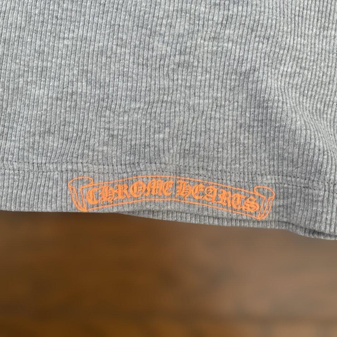 レア 正規 クロムハーツ 正規品　蛍光オレンジロゴ ビンテージ タンクトップ