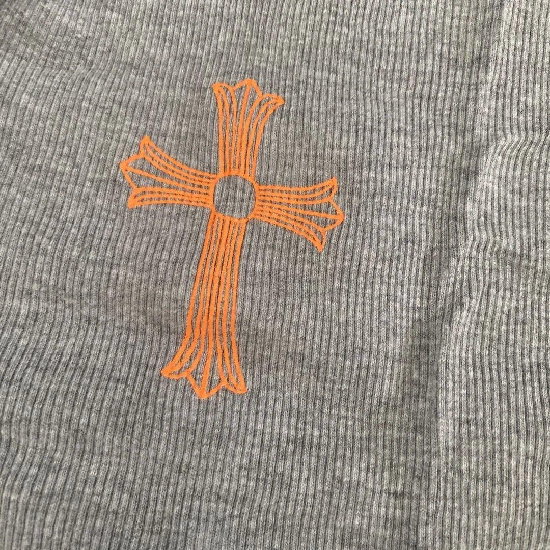 レア 正規 クロムハーツ 正規品　蛍光オレンジロゴ ビンテージ タンクトップ