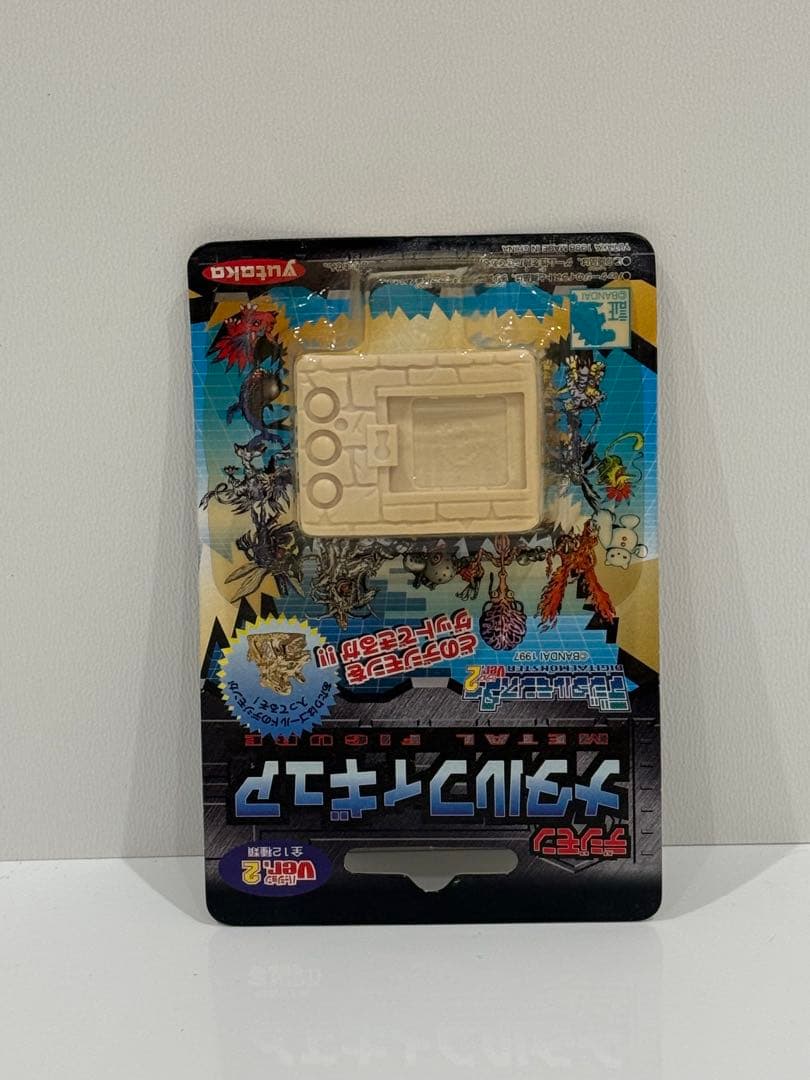 絶版97'限定/デジモンのメタルフィギュアVer2白★新品完全未開封未展示物