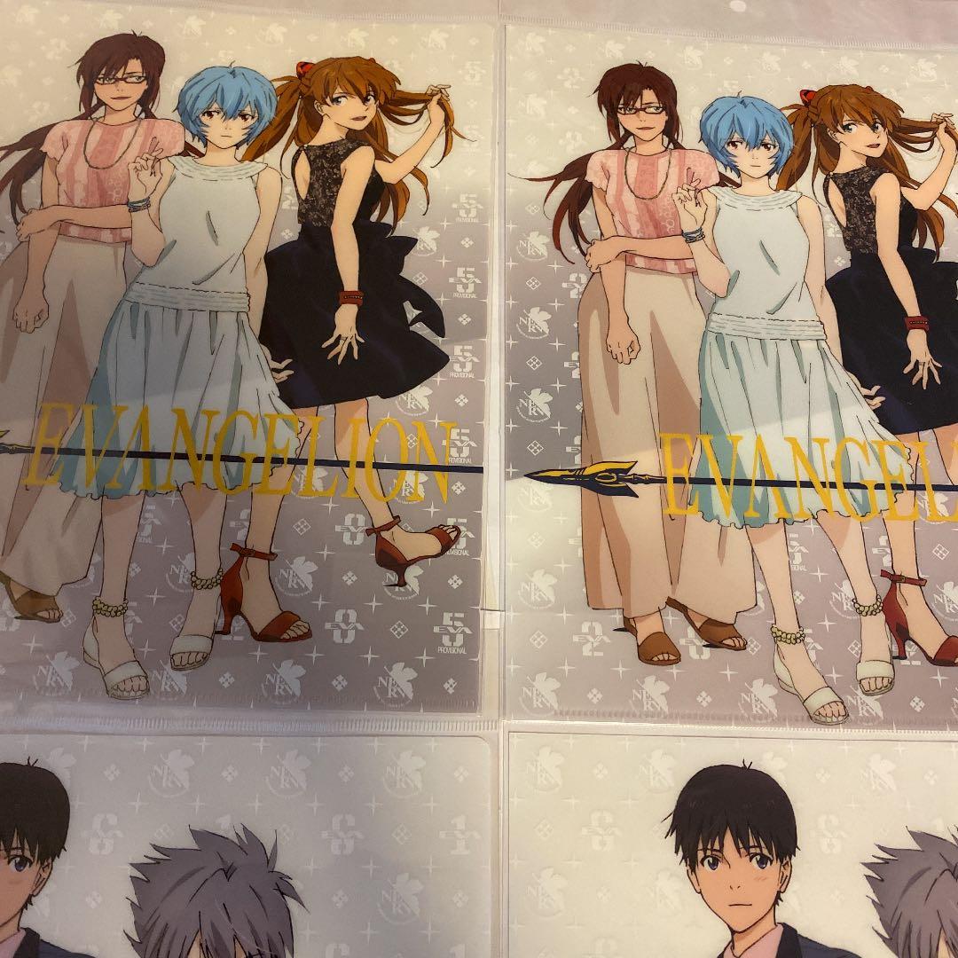 未開封品 エヴァンゲリオン クリアファイル 6周年記念