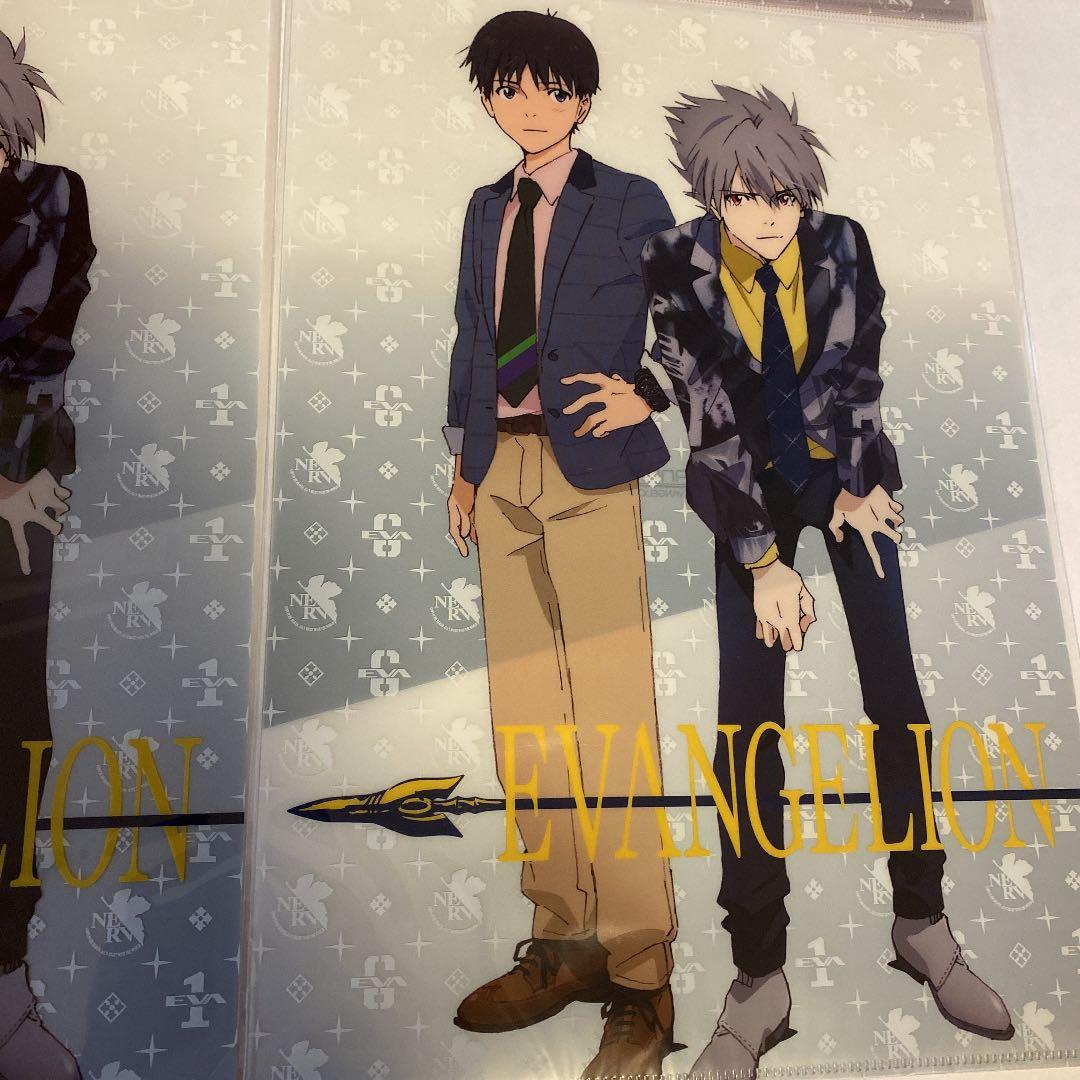 未開封品 エヴァンゲリオン クリアファイル 6周年記念