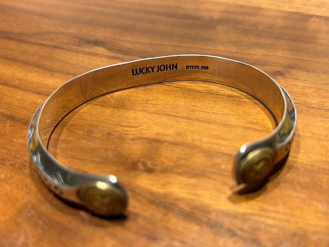 LUCKY JOHN スターリングシルバー バングル