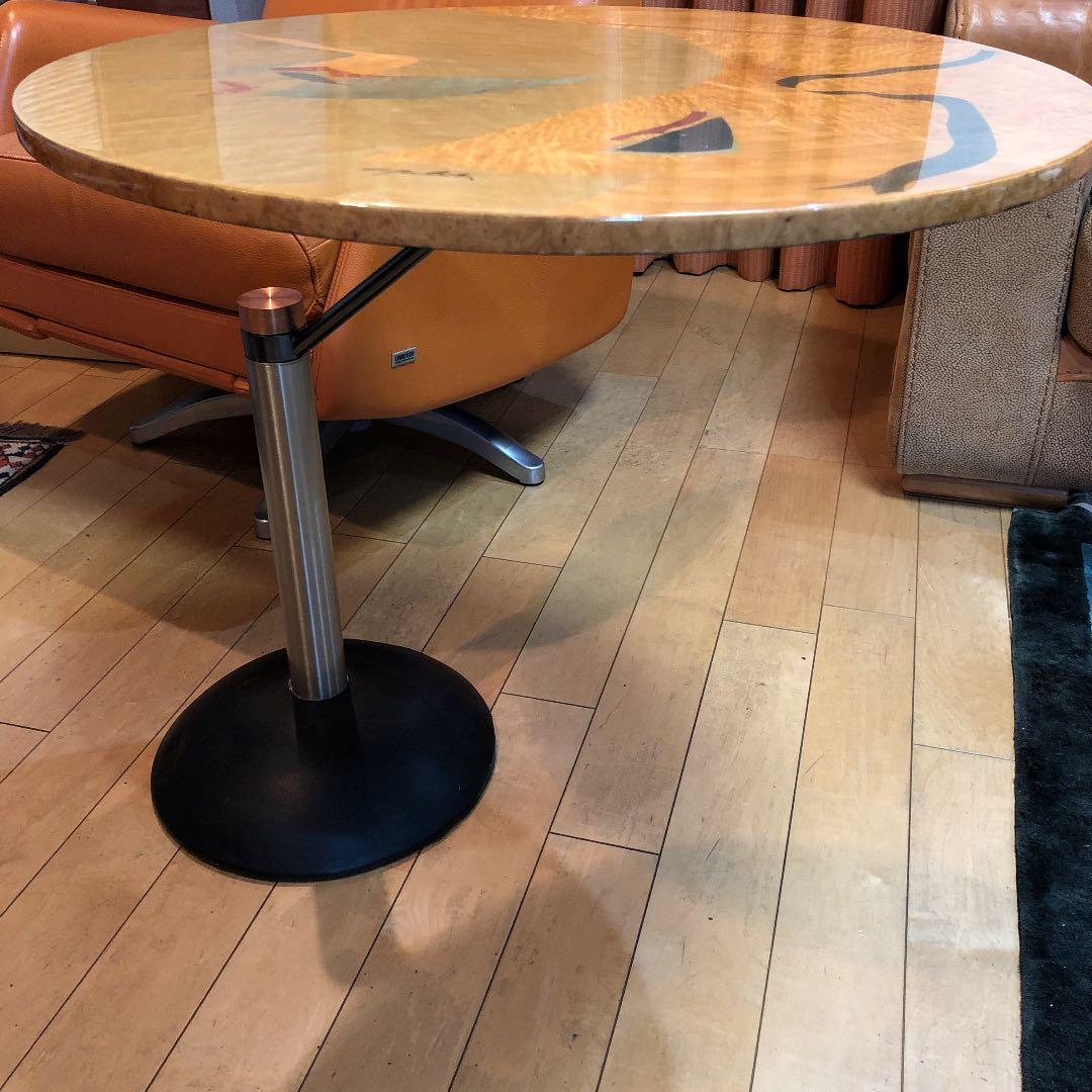 輸入　サイドテーブル 丸 ヨーロッパ　再値下げ