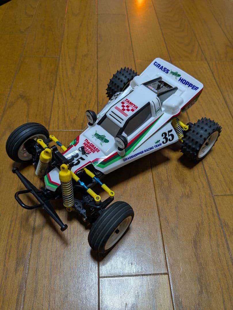 タミヤ　タムテックギアグラスホッパーミニ　　リフェバッテリー付
