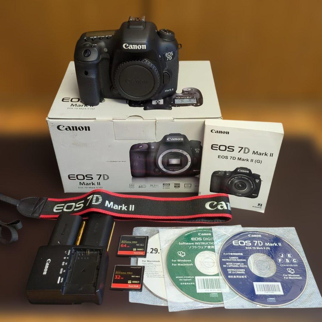 あ*み様 Canon EOS 7D Mark II 本体+バッテリー2個