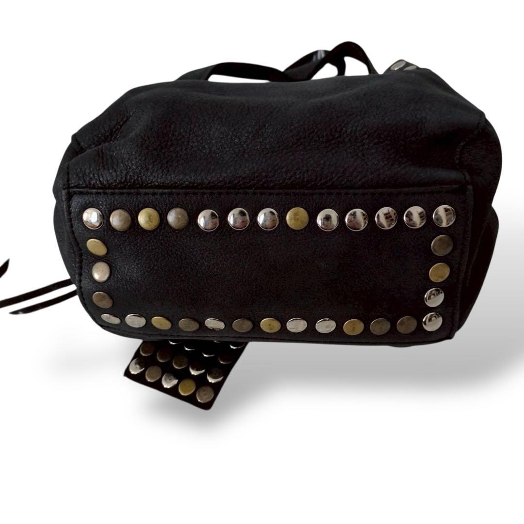 TRES y2k 00s 海外ガール 本革 スタッズ ミニショルダー バッグ