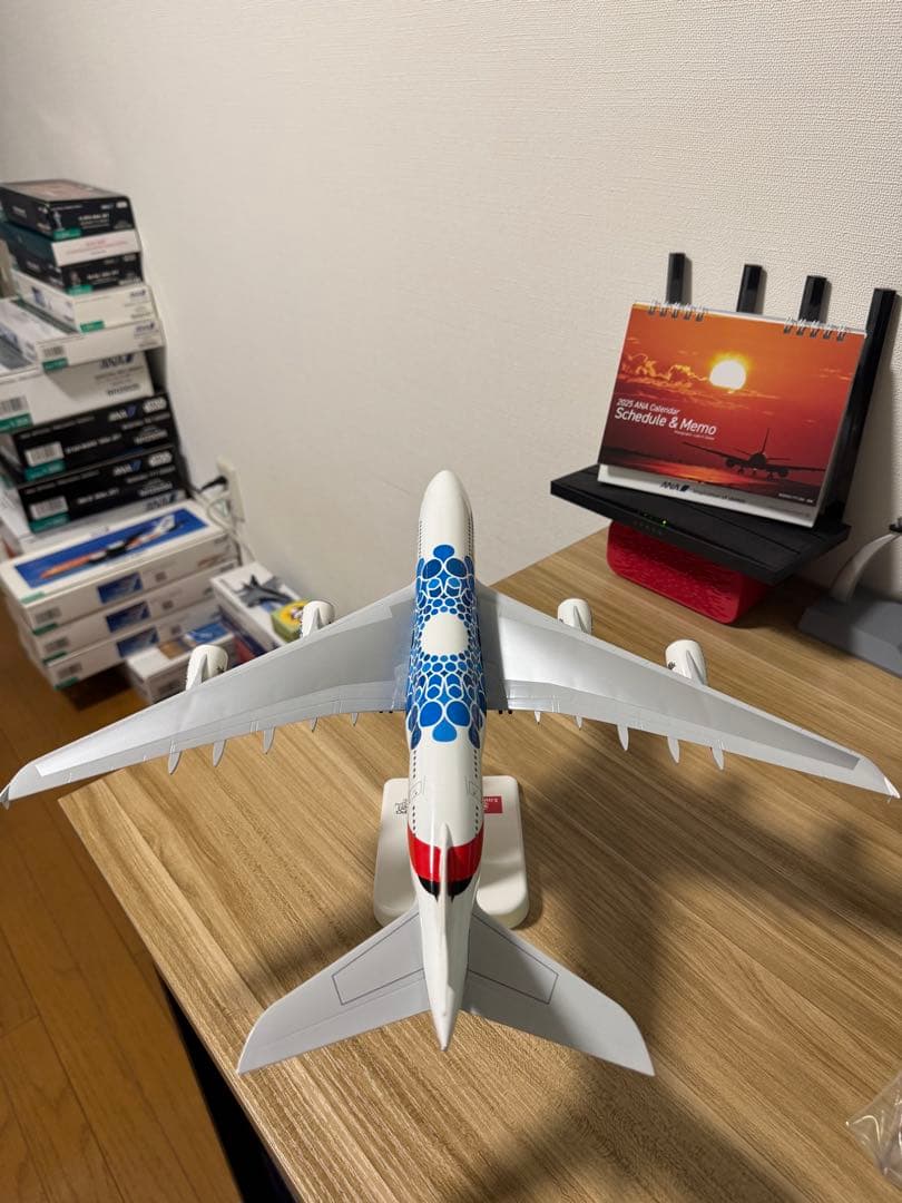 Emirates エミレーツ A380-800 A6-EOC 1/200モデル