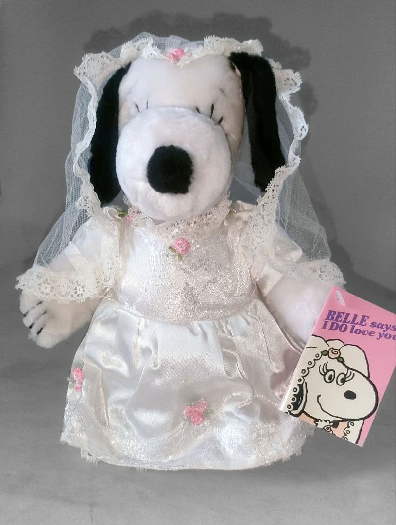 ビンテージ 80年代 スヌーピー&ベル ウエディングドール タグ付き新品同様レア