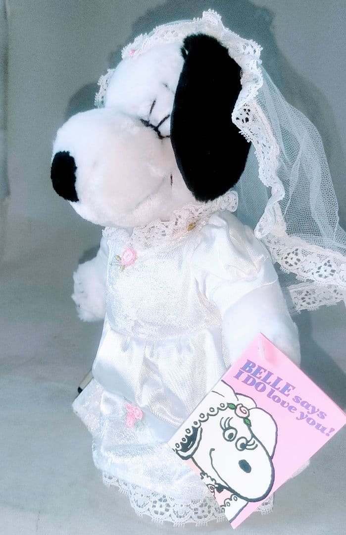 ビンテージ 80年代 スヌーピー&ベル ウエディングドール タグ付き新品同様レア