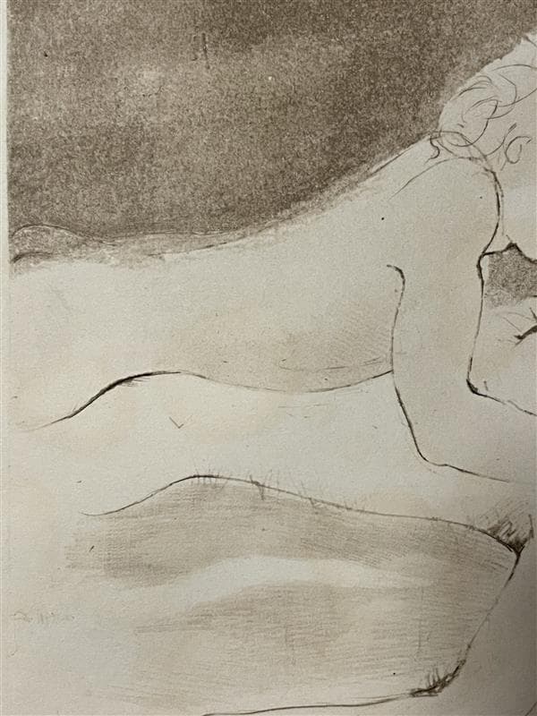 「真作」Leonor Fini「Les amants」銅版画　XXIV/XXX