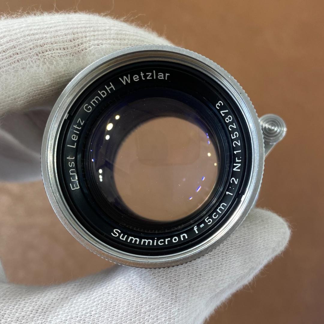 LEICA Summicron L50mm f2.0 沈胴 OH済み