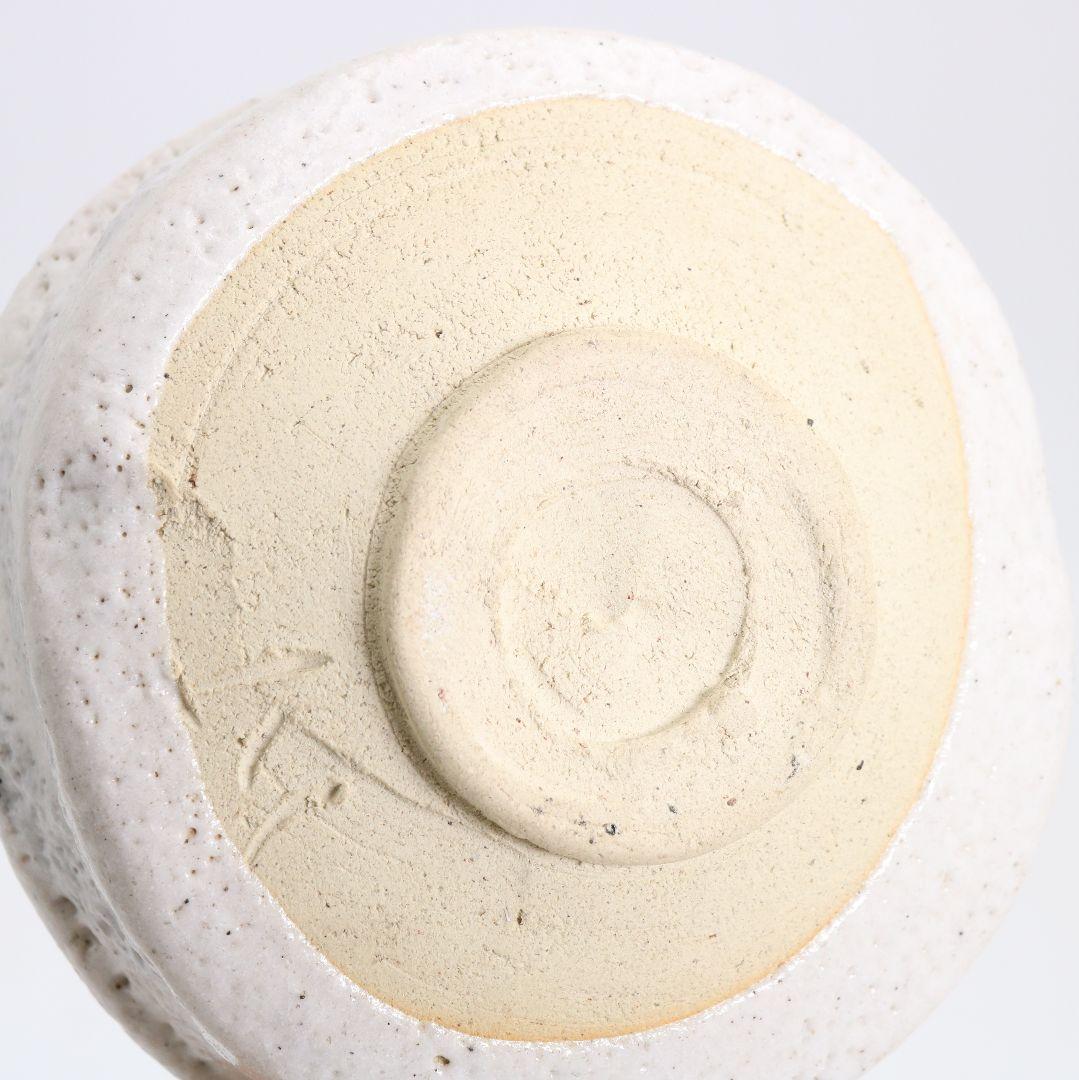 人間国宝 加藤唐九郎作 志野茶碗 表千家十三代 即中斎書付　IX855　DD