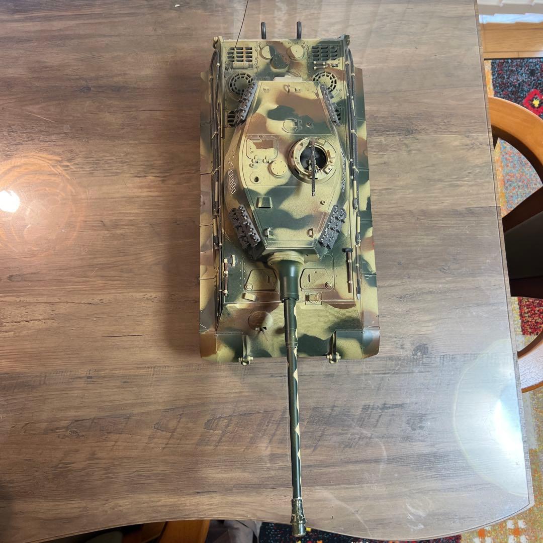 タミヤ 1/16RCタンク キングタイガー ヘンシェル砲塔