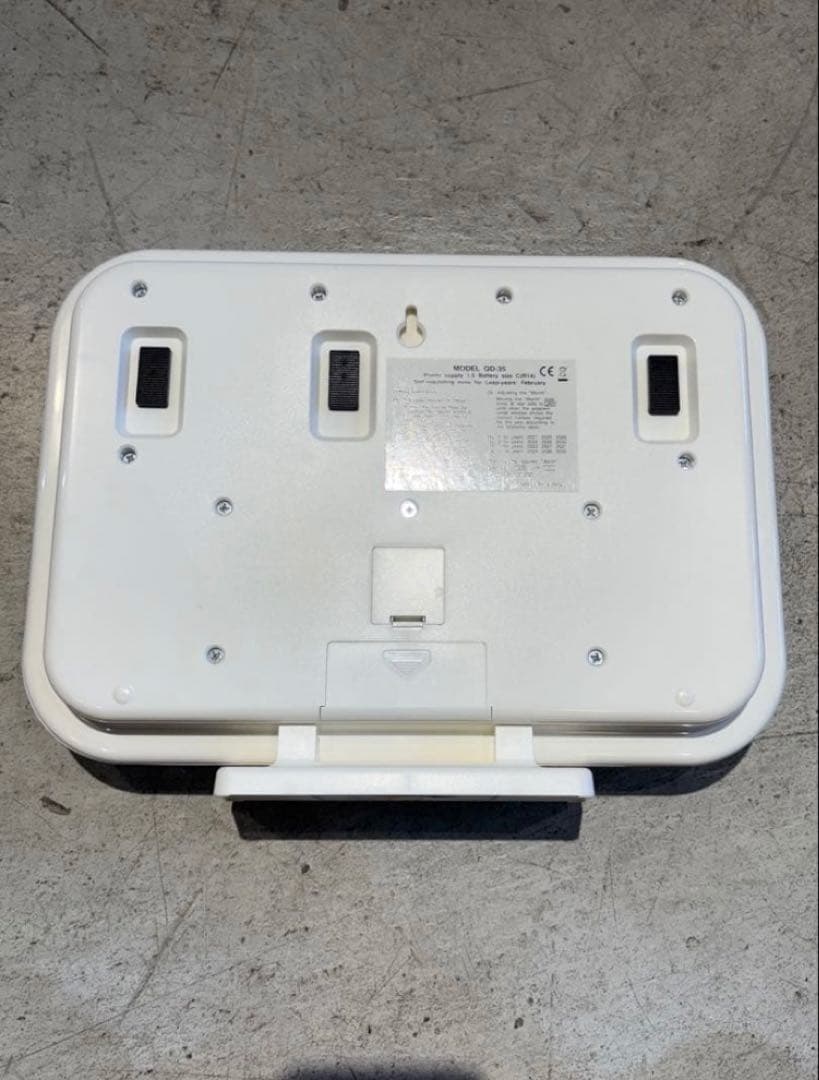 TWEMCO フリップクロック ホワイト　美品