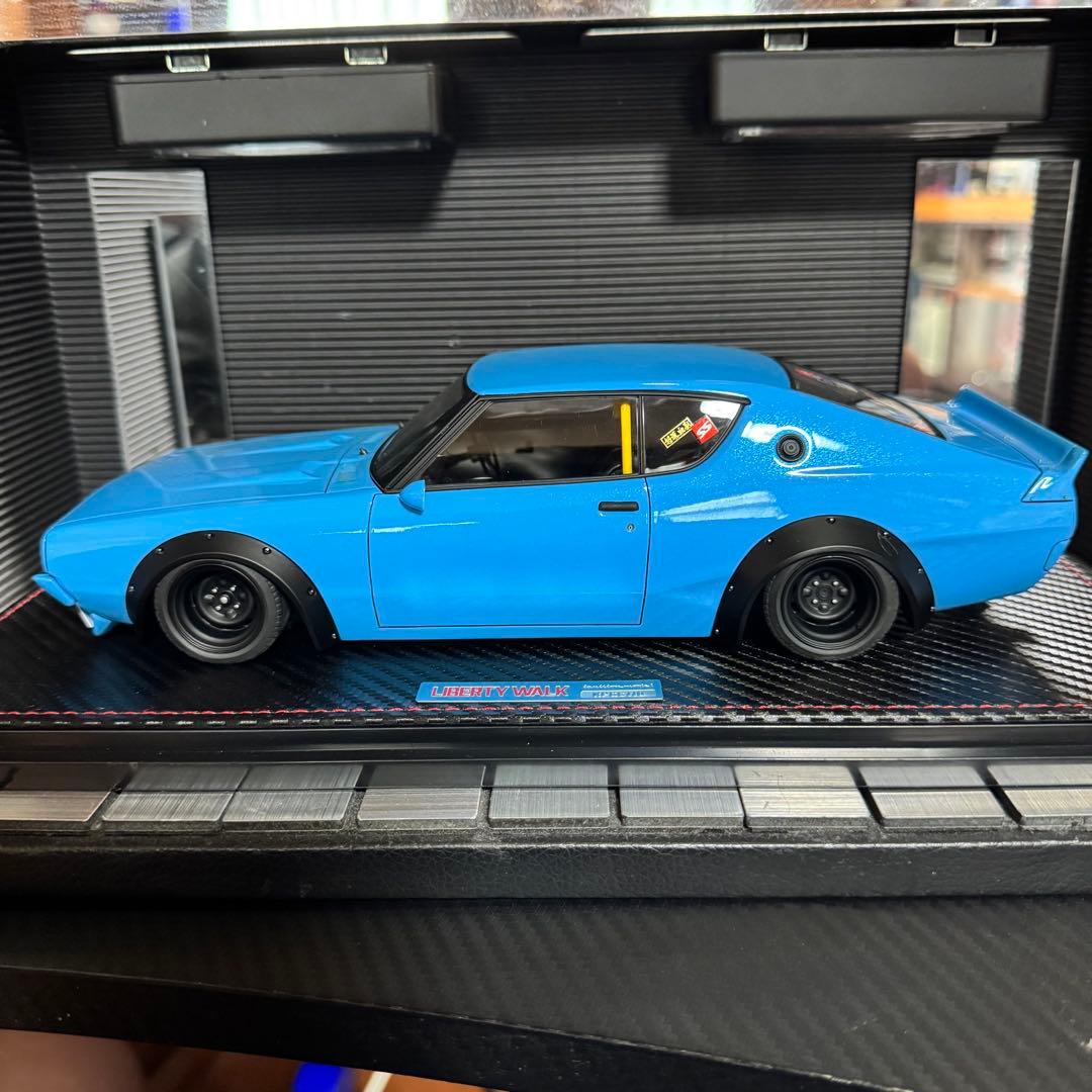 絶版未展示品 イグニッションモデル 1/18 LB-WORKSケンメ2Door