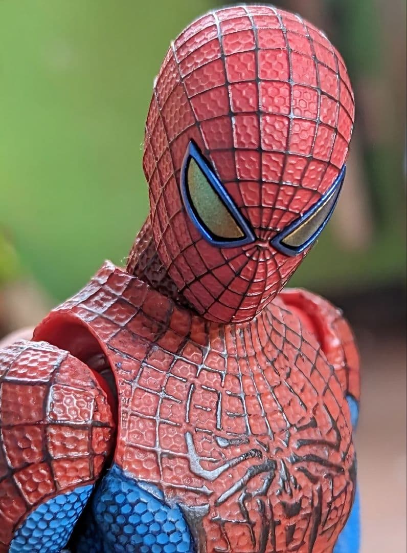 MAFEX アメイジング・スパイダーマン No.001＆カスタムヘッド2個 新品