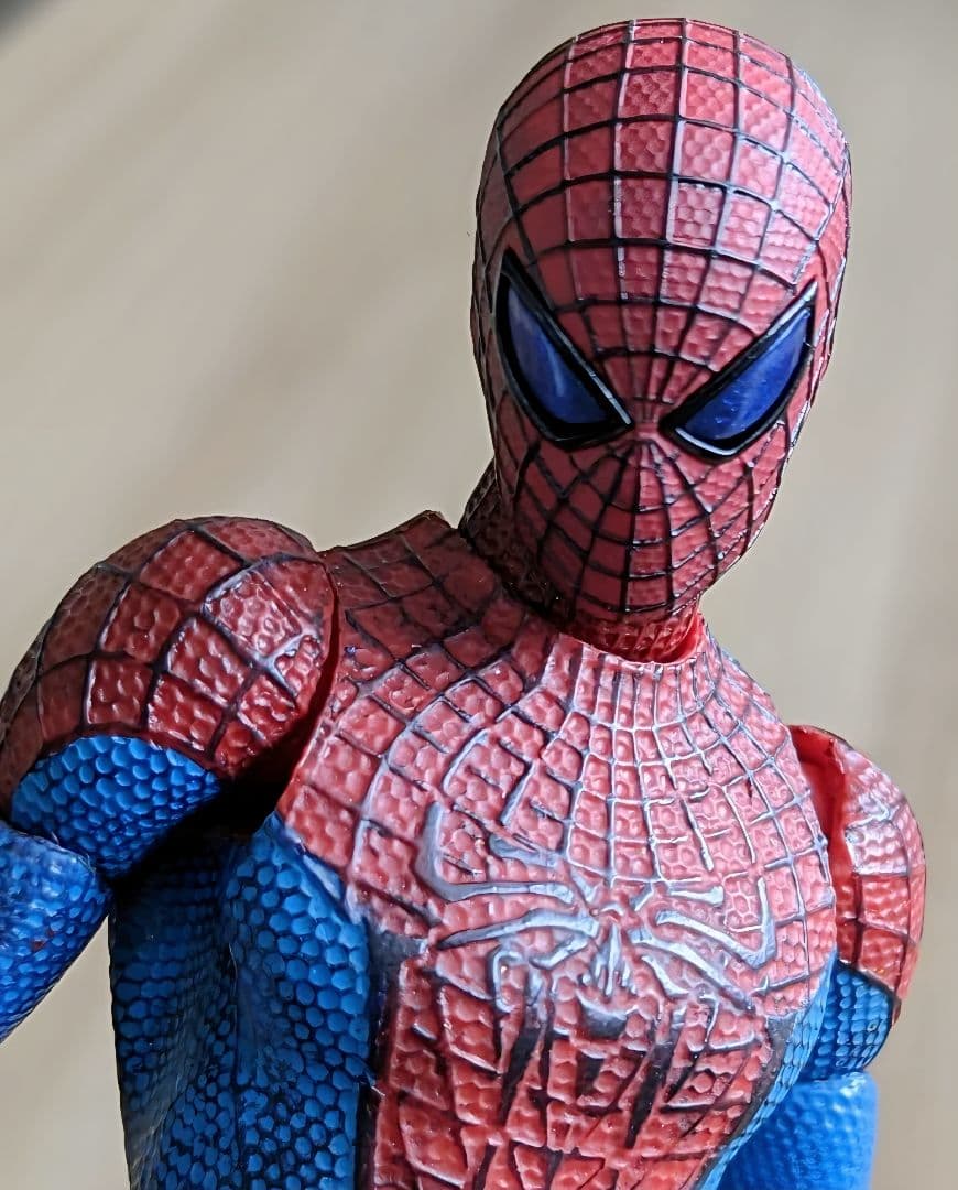 MAFEX アメイジング・スパイダーマン No.001＆カスタムヘッド2個 新品