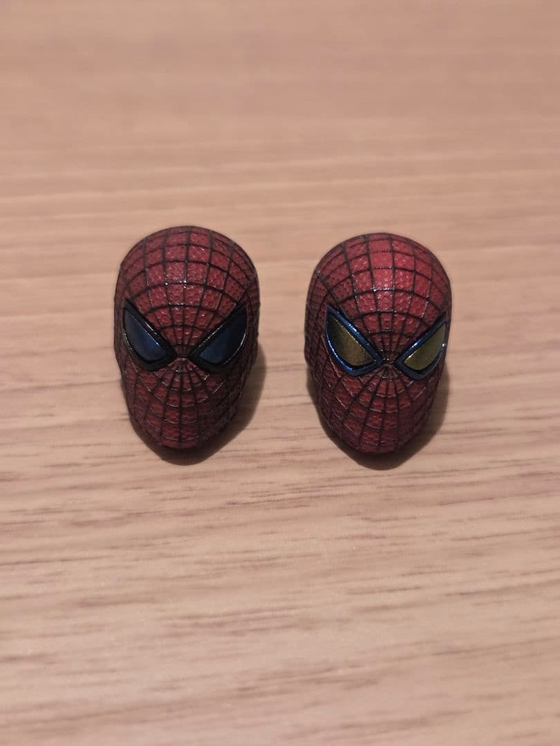 MAFEX アメイジング・スパイダーマン No.001＆カスタムヘッド2個 新品