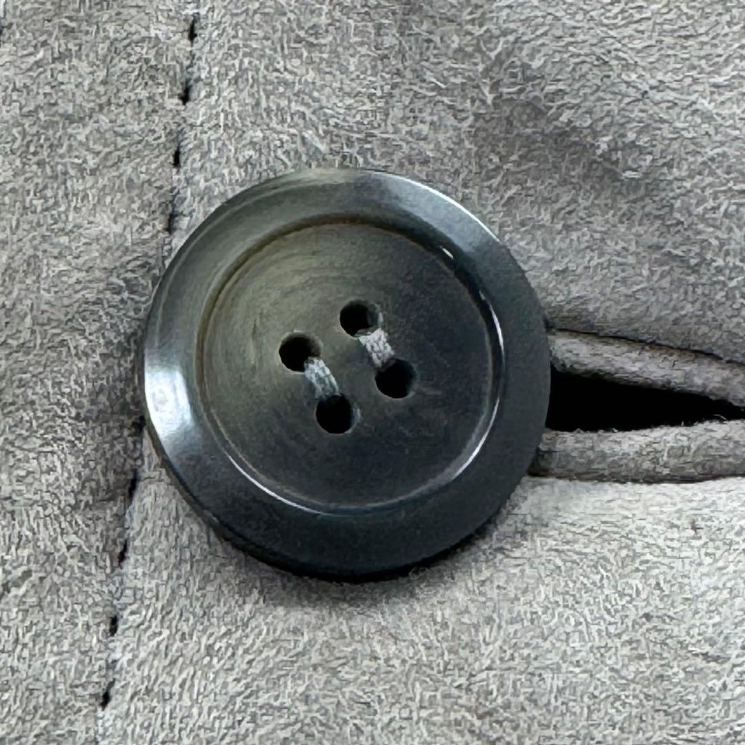 ヴィンテージ シープスキン スエードレザーリアルムートンチェスターコート グレー