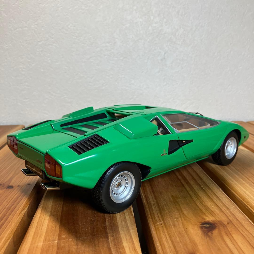 [希少]京商 1/18 ランボルギーニ カウンタック プロトタイプ グリーン