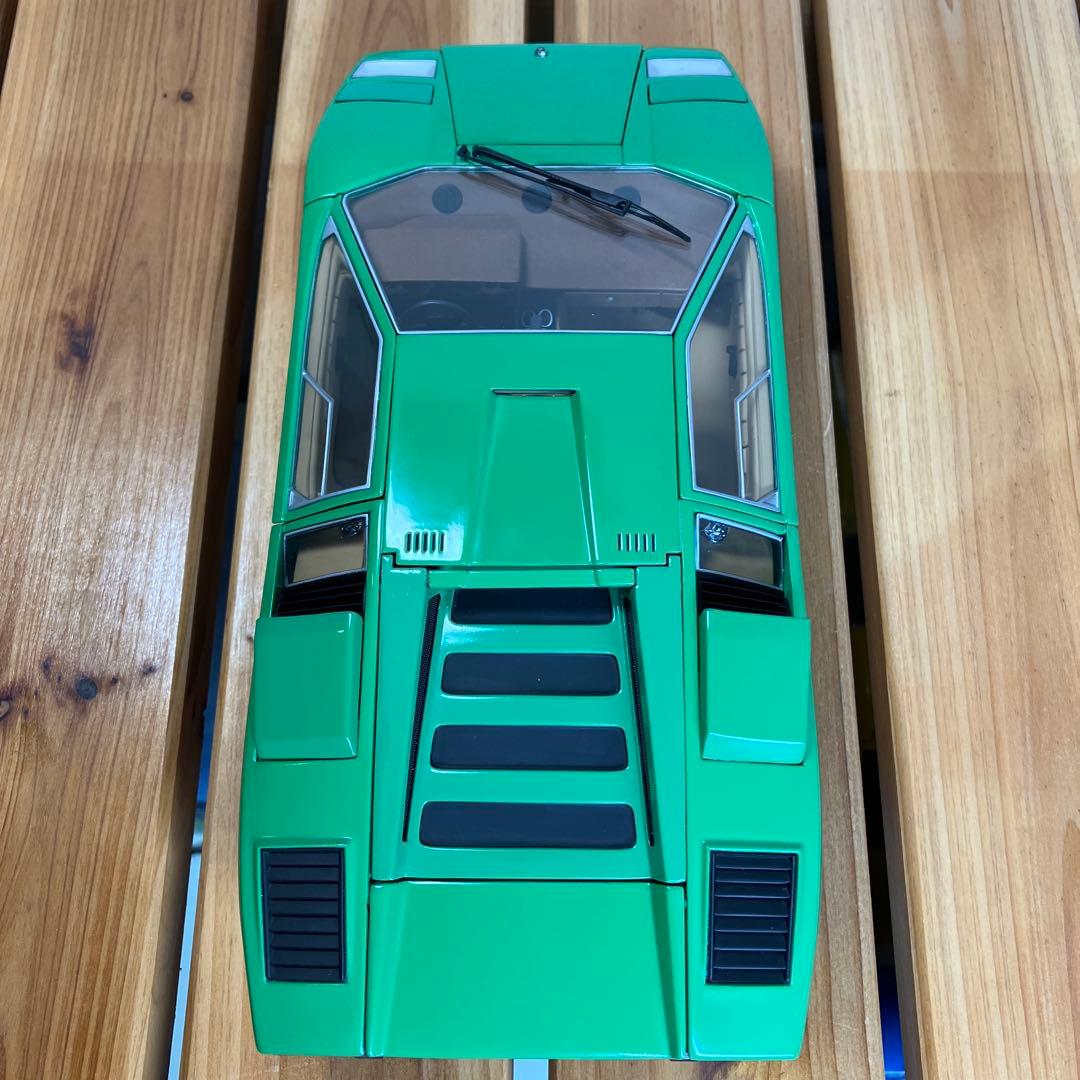 [希少]京商 1/18 ランボルギーニ カウンタック プロトタイプ グリーン