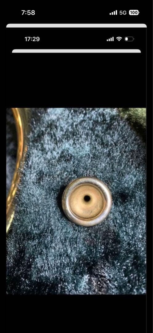 フレンチホルン本体 4バルブ 金属製