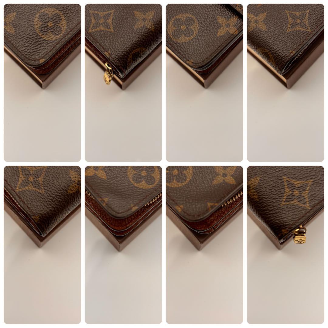✨鑑定済み✨ルイヴィトン✨モノグラム✨コンパクトジップ 二つ折り財布