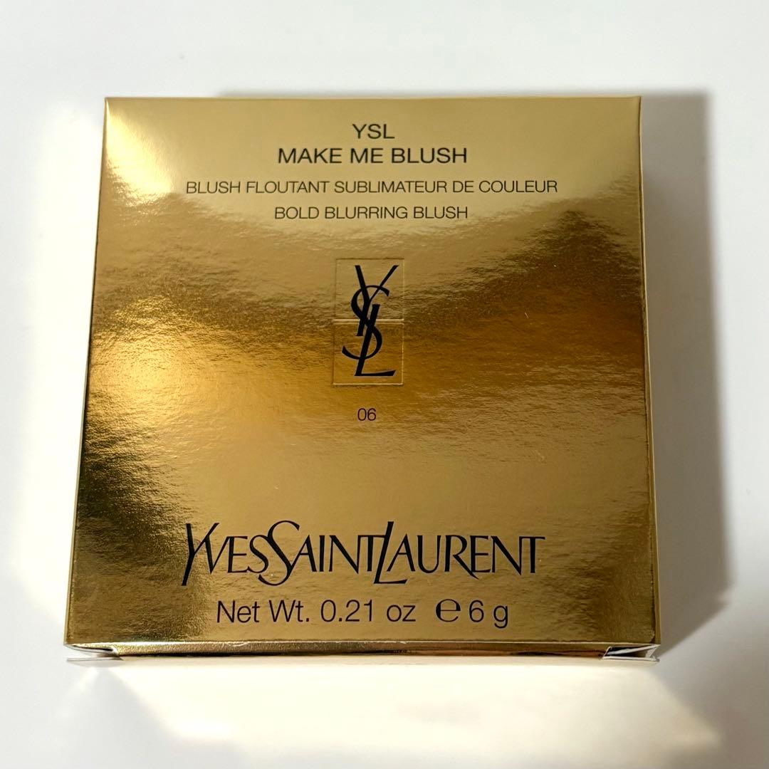 新品未開封 YSL メイクミーブラッシュ パウダー 06 ローズヘイズ