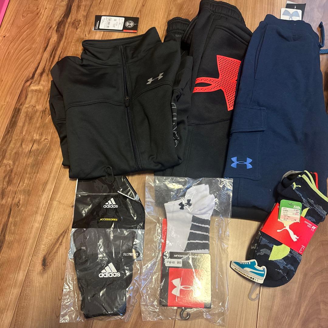 男の子 未使用あり アンダーアーマー 秋冬 まとめ売り 150