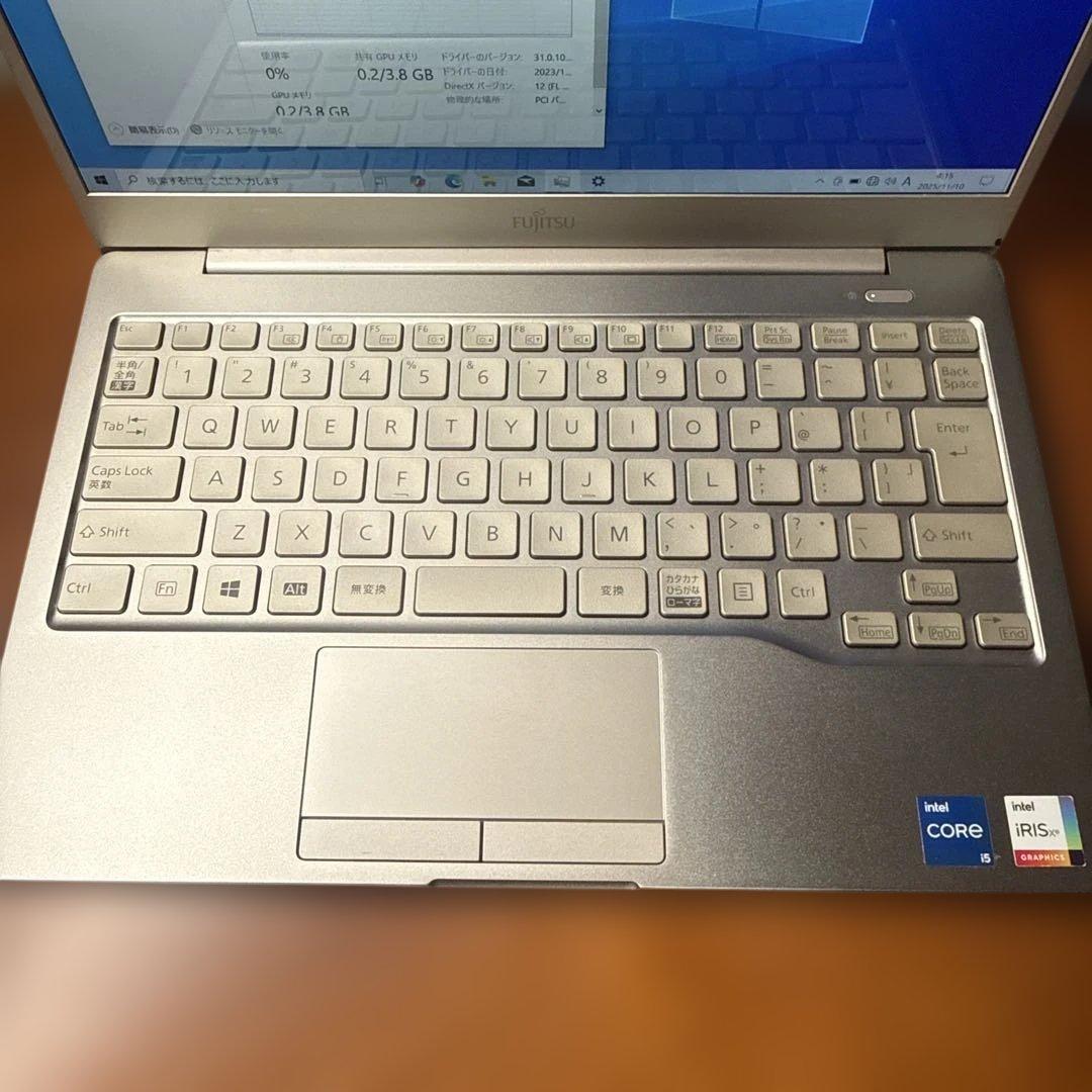 美品 薄型 軽量 LIFEBOOK CH75 Core i5 8GB ⑨