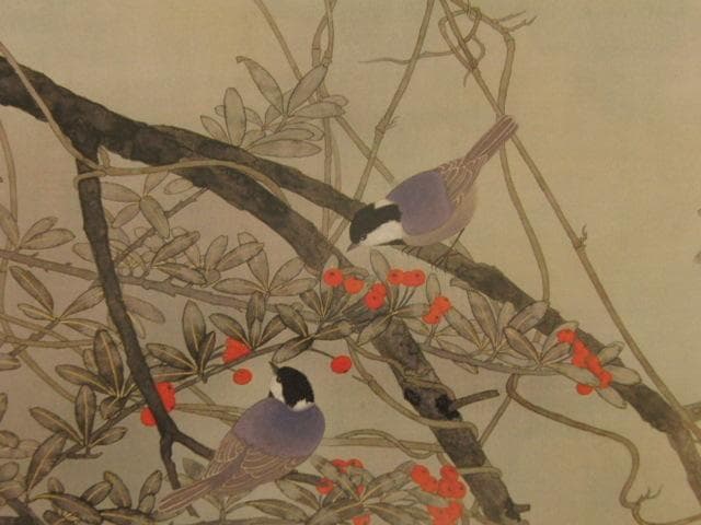 宮本風貴、【朱い実】、希少な額装用画集より、新品額装付、状態良好