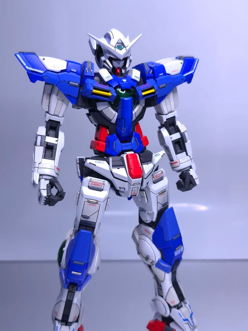 MG ガンダムエクシアリペアIII 塗装済み完成品　ディテール改修