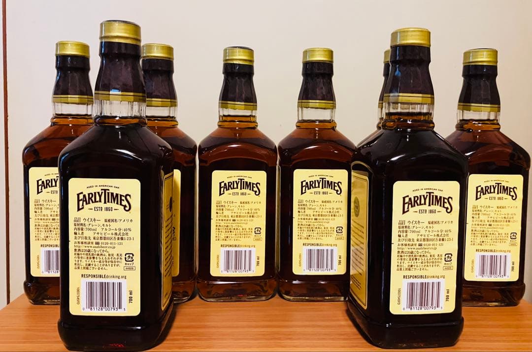 【はなすけ様】アーリータイムズKENTUCKYBOURBON 700mlｘ9本