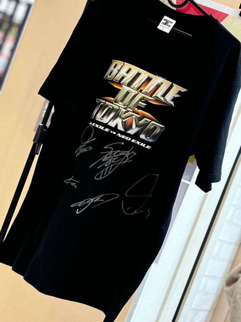 藤原樹 中島颯太 砂田将宏 直筆サイン入りTシャツEXILETRIBE LDH