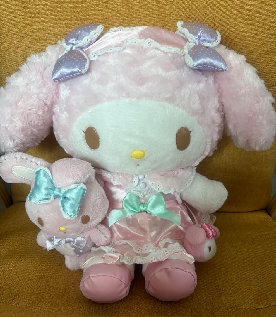 マイメロディ おめかしシリーズDXぬいぐるみ