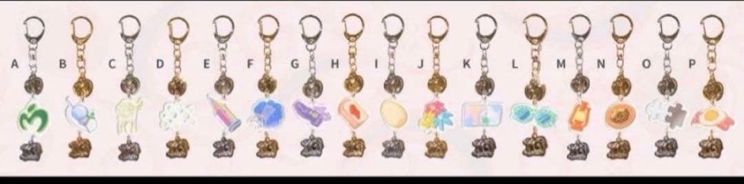 Mrs. GREEN APPLE ランダムチャームキーホルダー