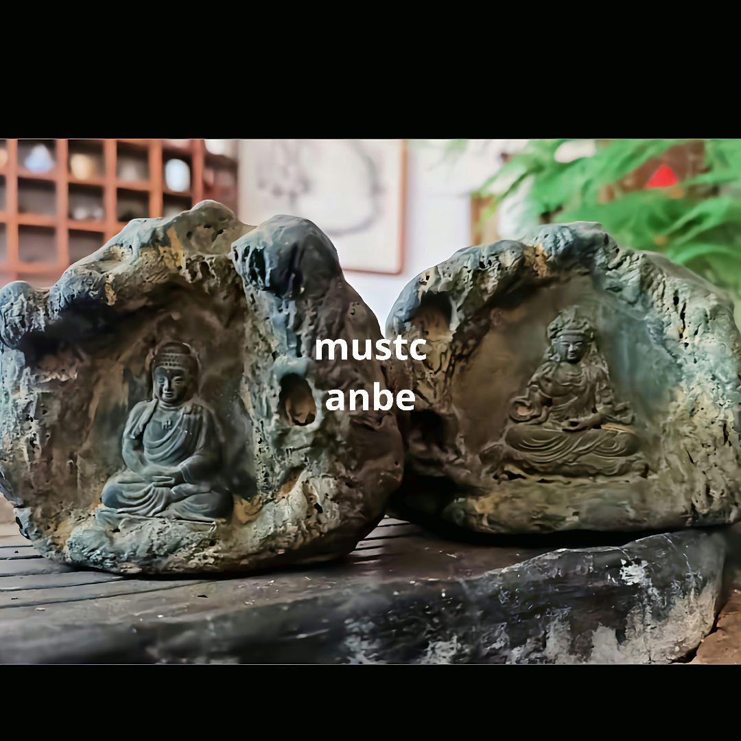 仏像 石像 仏窟禅意仏像 応接間 玄関 茶室 書斎 造景 装飾品 工芸品 置物
