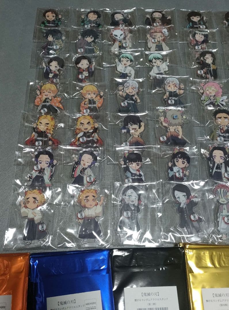鬼滅の刃　繋がるアクリルスタンド 全54種 ufotable　第一期~無限列車編