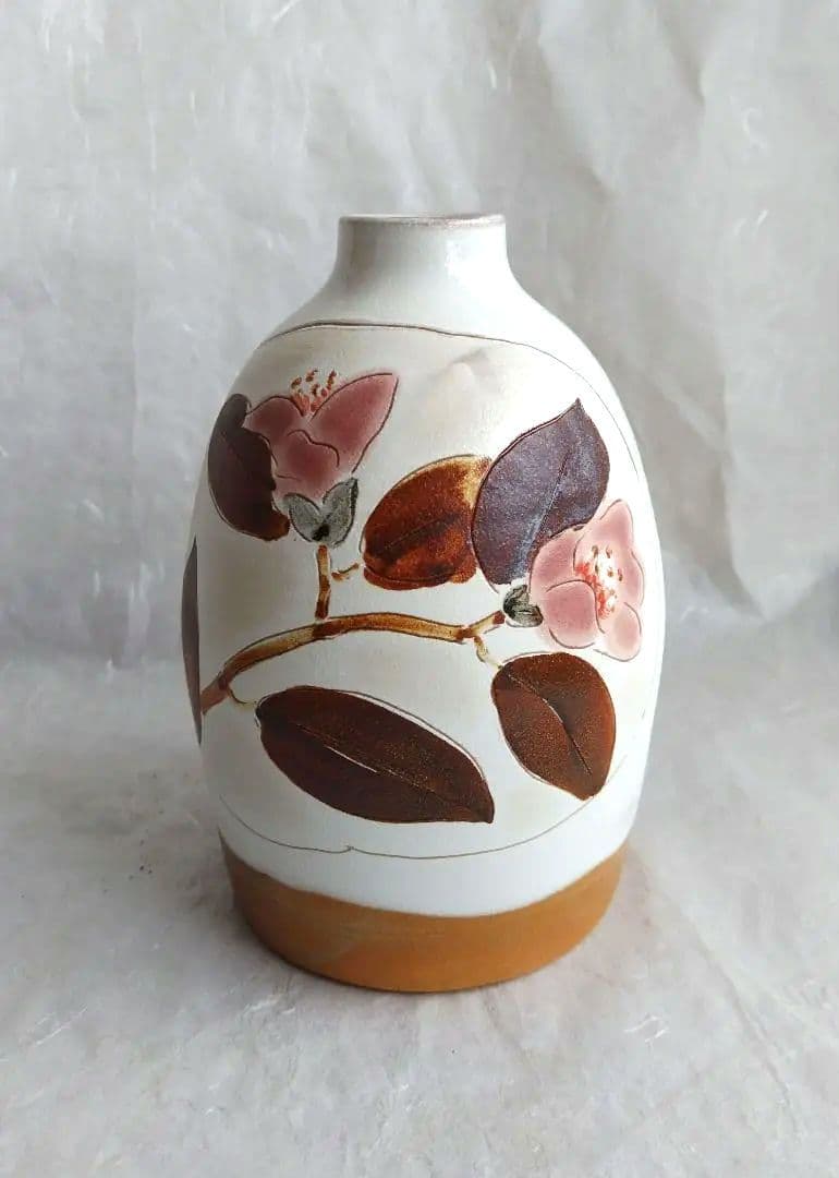 椿文花入 (未使用 新品同様)