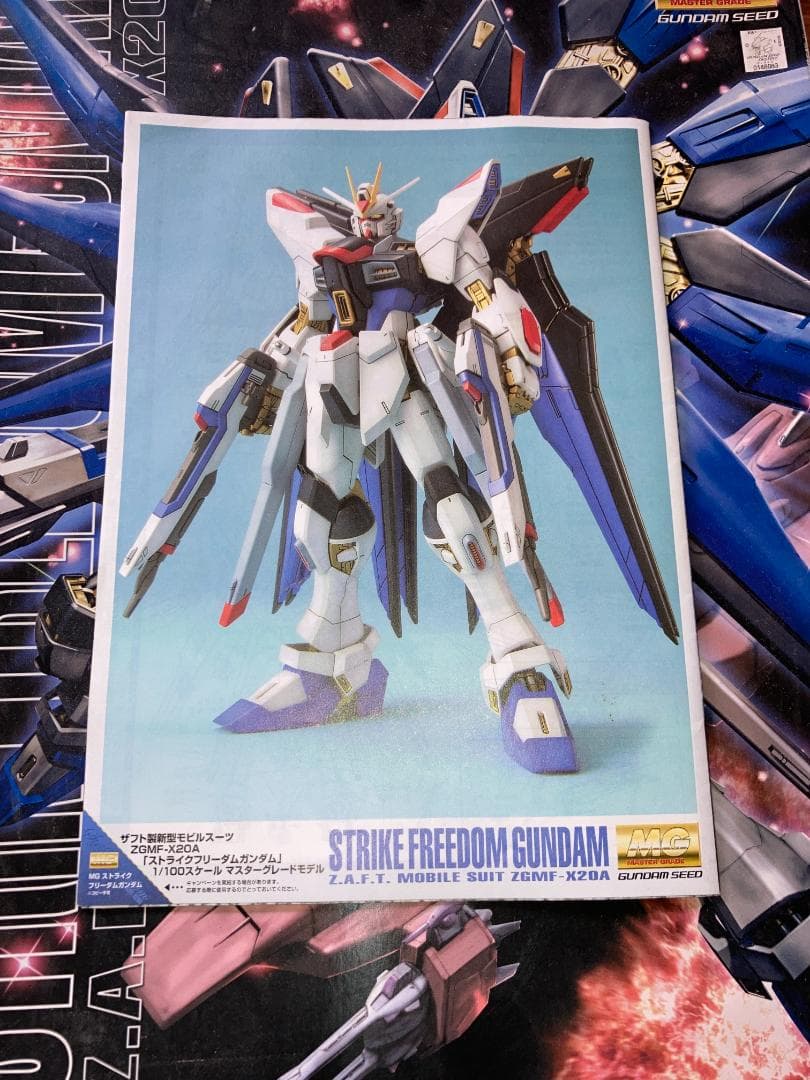 MG ストライクフリーダムガンダム 全塗装完成品