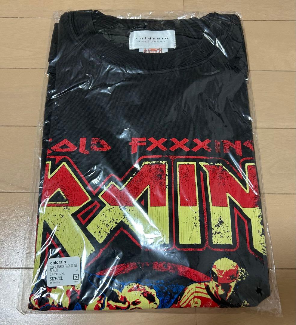 新品!!coldrain 2024 SUMMER ATTACK Tシャツ XL